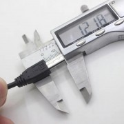 Micro USB кабель с долгим соединителем 12 мм (быстрая зарядка)