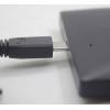 Micro-USB кабель з довгим штекером 10 мм, білий
