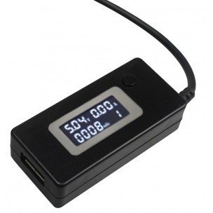 USB тестер KCX 017, черный