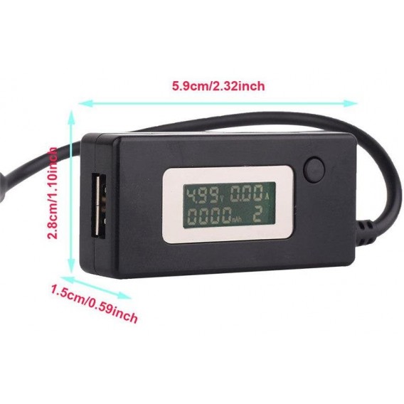 Тестер акумуляторів KCX-017, чорний