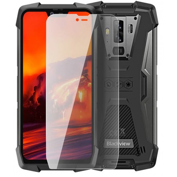 Закаленное защитное стекло на Blackview BV9700 Pro