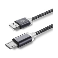 Усиленный Micro USB-кабель с долгим соединителем