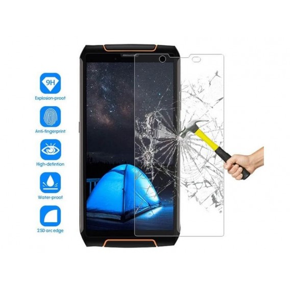 Закаленное защитное стекло на Cubot King Kong 3