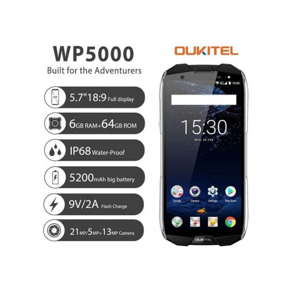 Загартоване захисне скло на OUKITEL WP5000