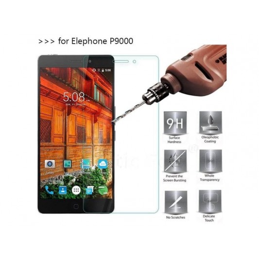 Закаленное стекло на Elephone P9000