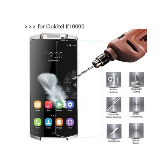 Закаленное стекло на Oukitel K10000