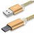 Type C USB-кабель с длинным соединителем, золотой