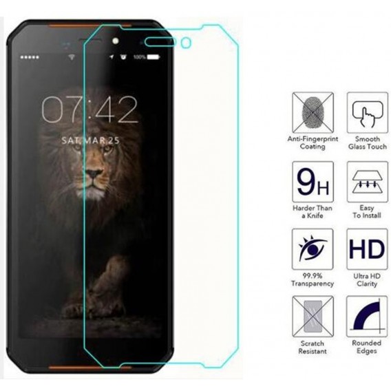 Закаленное стекло на Leagoo Xrover C