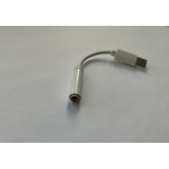 Перехідник з Type C 9 мм на навушники 3.5 мм для Blackview P10000, P10000 PRO