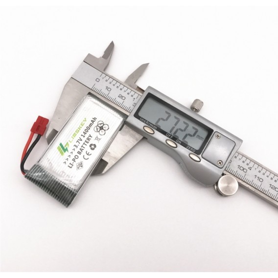 Підсилена батарея на квадрокоптери: SYMA X5UW, X5HW, X5HC, X5UC - 1400 mAh