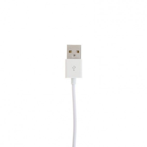 Магнітний USB кабель зарядки для розумних годинників 2 коннектора, 7.62 мм., Білий