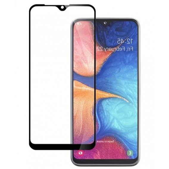 Захисне скло SmartEra на Samsung Galaxy A20E, чорне