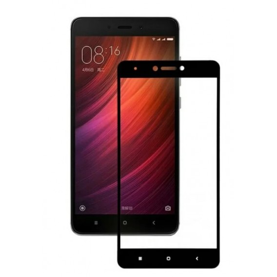 Захисне скло на Xiaomi Redmi Note 4/Redmi Note 4x (чорне)