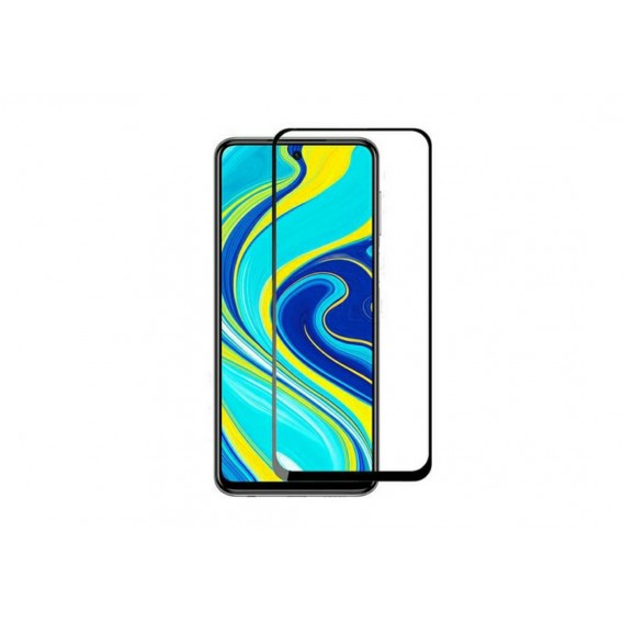 Защитное стекло для Xiaomi Redmi Note 9s/Note 9 Pro/Note 9 Pro Max (Черный)
