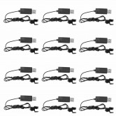 USB кабель для зарядки квадрокоптеров SYMA Z3 X23 X23W D1650WH, черный USB кабель для зарядки квадрокоптеров SYMA Z3 X23 X23W D1650WH, черный