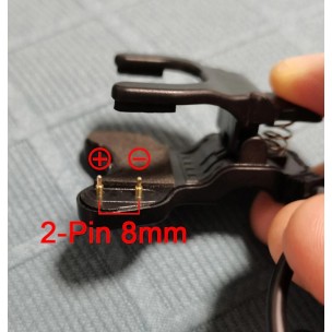 Магнитный USB кабель зарядки для умных часов 2 коннектора 8 mm (универсальный)