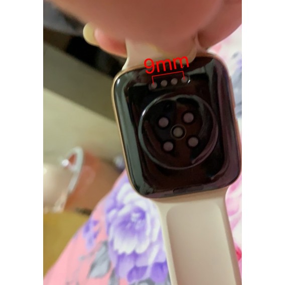 Кабель зарядки для умных часов 4 коннектора 9 mm (универсальный), черного цвета