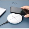 Беспроводное зарядное устройство TOPK B09W (быстрая зарядка 10W), белый
