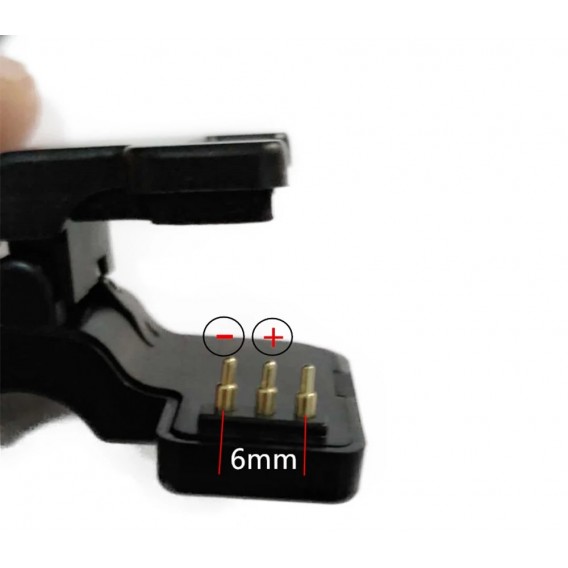 Кабель зарядки для умных часов: 2-pin-3mm or 4mm 3-pin-6mm 4-pin-7.6mm D15, универсальный - купить в SmartEra