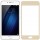 Защитное стекло для Meizu M3, M3S (золото)