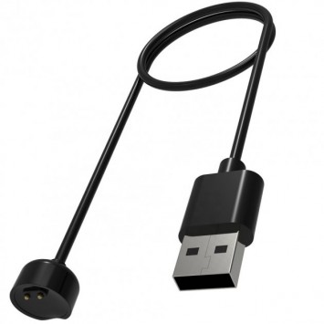 Черный кабель для зарядки фитнес-браслетов Xiaomi mi band 7, mi band 6 и mi band 5