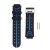 Ремінець для дитячого годинника Q750 Q100 Q60 Q80 Q90 Q528 T7 S4 Y21 Y19 - (чорний/синій)