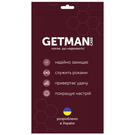 TPU чохол для Apple iPhone 12 Pro (6.1"") - GETMAN Ease logo посилені кути (Безбарвний (прозорий)) - зображення 2 