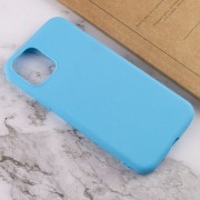 Силіконовий чохол для iPhone 13 Candy (Блакитний)
