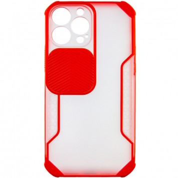 Чохол для iPhone 13 Pro Max Camshield matte Ease TPU зі шторкою (Червоний) - Чохли для iPhone 13 Pro Max - зображення 3 