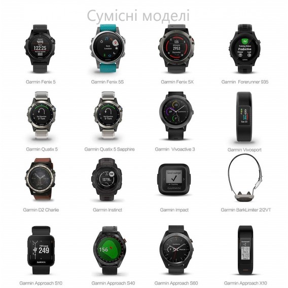 Кабель питания для часов Garmin Fenix 7 / 6 / 5s / 5x / 5x Plus / Garmin Active / Vivoactive и других
