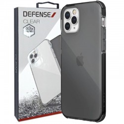 Чохол для Apple iPhone 13 Pro Max Defense Clear Series (TPU) (Чорний)