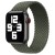 Ремінець Braided Solo Loop (AAA) для Apple watch 38/40/41 mm (Series SE/7/6/5/4/3/2/1) 155mm (Зелений)