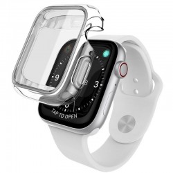 Чехол Defense 360X (+защита экрана) для Apple watch Series 7 45mm (TPU+PMMA) (Прозрачный)