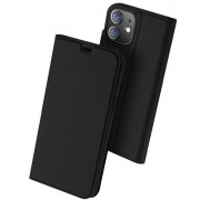 Чехол-книжка для Apple iPhone 12 mini (5.4"") - Dux Ducis с карманом для визиток (Черный)