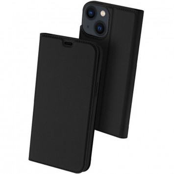Чехол-книжка для Apple iPhone 13 mini - Dux Ducis с карманом для визиток (Черный)
