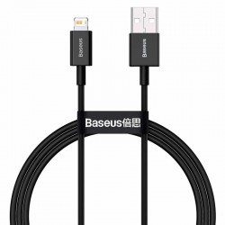 Дата кабель Baseus Superior Series Fast Charging Lightning Cable 2.4A (1m) (CALYS-A) (Чорний)