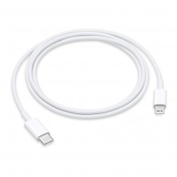Зарядний кабель для Apple iPhone USB-C to Lightning Cable (ААА) (1m) (Білий)