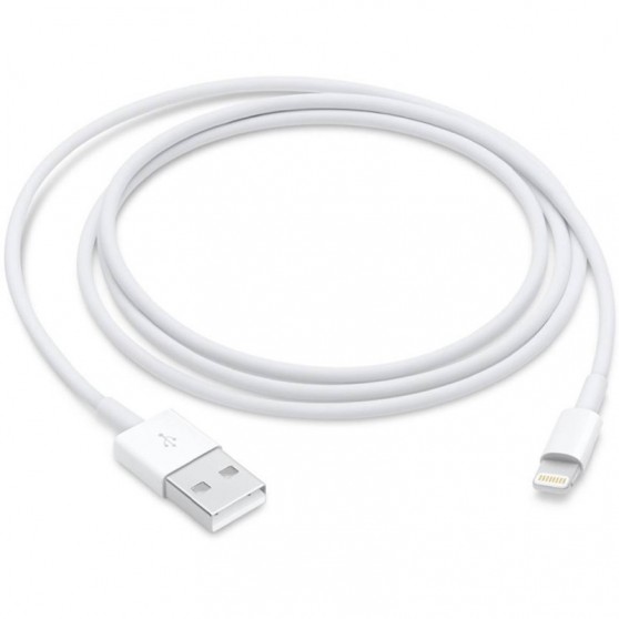 Дата кабель для Apple USB to Lightning (ААА) (1m) no box (Білий)