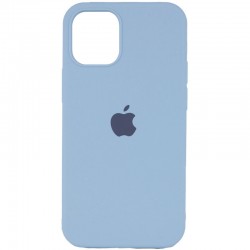 Чехол для Apple iPhone 13 Pro - Silicone Case Full Protective (AA) (Голубой / New Blue)