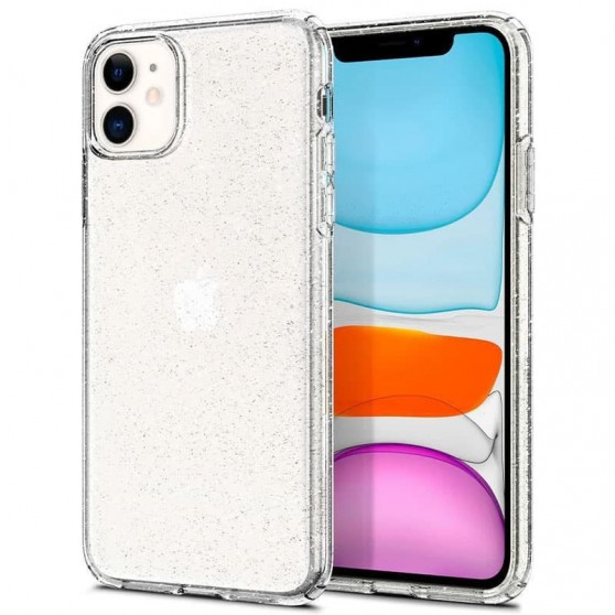 TPU чохол Molan Cano Jelly Sparkle для iPhone 11 (Прозорий)