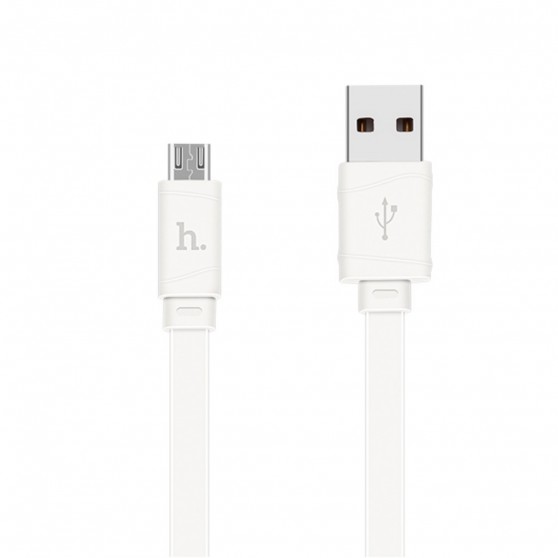 Дата кабель Hoco X5 Bamboo USB to MicroUSB (100см) (Білий)