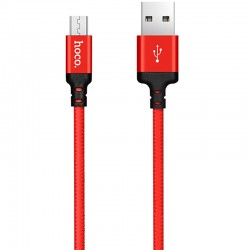 Дата кабель Hoco X14 Times Speed Micro USB Cable (1m) (Красный)