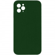 Чехол для Apple iPhone 11 Pro (5.8"") - Silicone Case Lakshmi Square Full Camera (Зеленый / Army green)