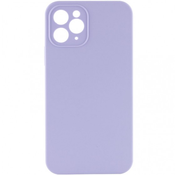 Чохол для Apple iPhone 11 Pro (5.8"") - Silicone Case Lakshmi Square Full Camera (Бузковий / Dasheen)