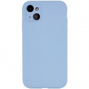 Чохол для Apple iPhone 12 (6.1"") - Silicone Case Lakshmi Square Full Camera (Блакитний / Mist blue)