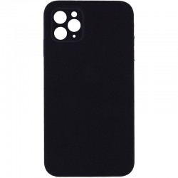 Чохол для Apple iPhone 12 (6.1"") - Silicone Case Lakshmi Square Full Camera (Чорний / Black)