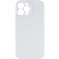 Чехол для Apple iPhone 12 Pro (6.1"") - Silicone Case Lakshmi Square Full Camera (Белый / White)