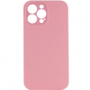 Чехол для Apple iPhone 12 Pro (6.1"") - Silicone Case Lakshmi Square Full Camera (Розовый / Light pink)