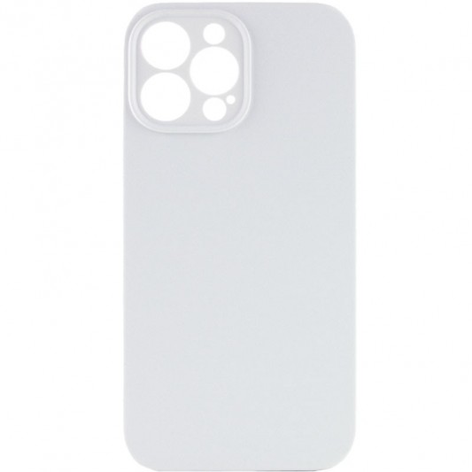 Чохол Apple iPhone 12 Pro Max - Silicone Case Lakshmi Square Full Camera (Білий / White)