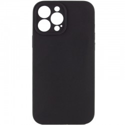 Чехол для Apple iPhone 12 Pro Max - Silicone Case Lakshmi Square Full Camera (Черный / Black)